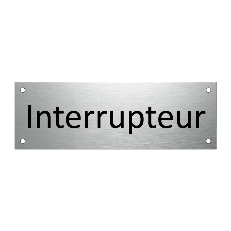 Interrupteur & Interrupteur & Interrupteur