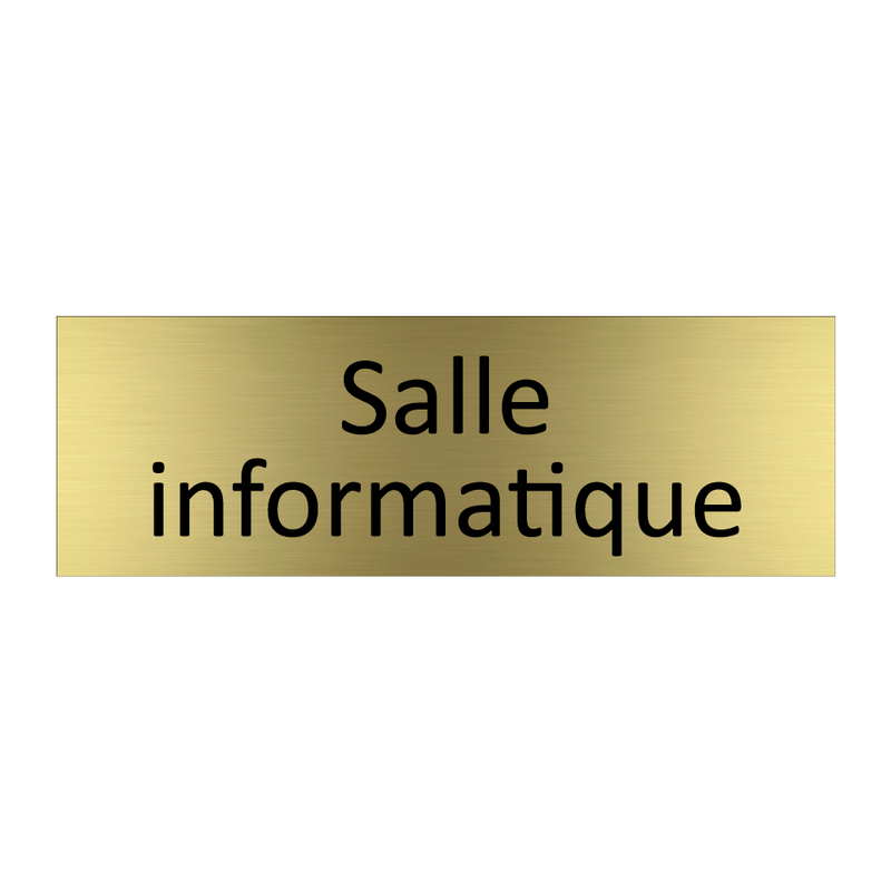 Salle informatique