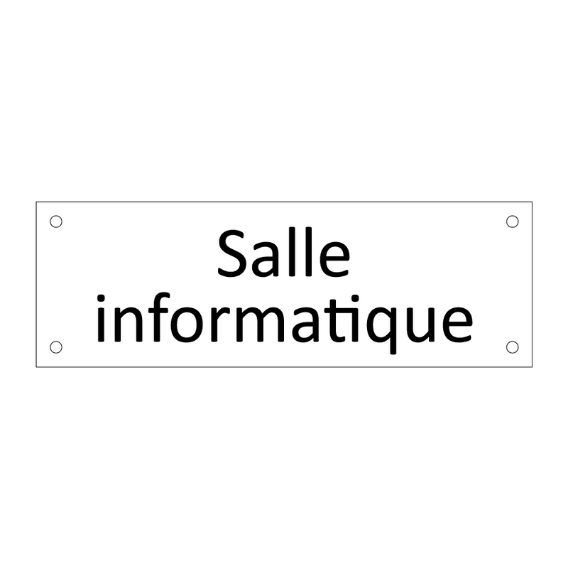 Salle informatique