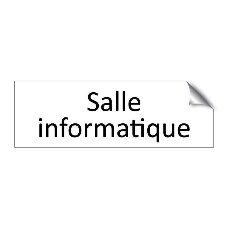 Salle informatique