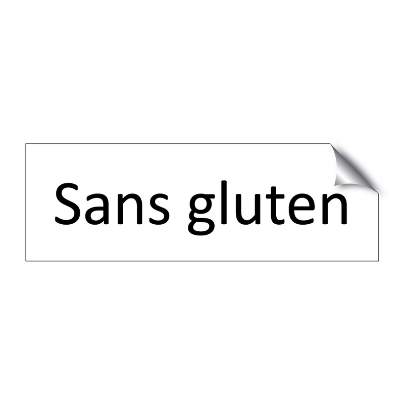 Sans gluten