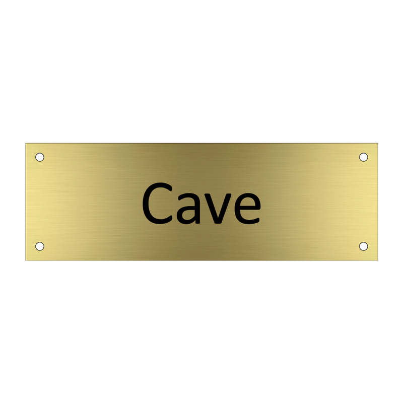 Cave & Cave & Cave