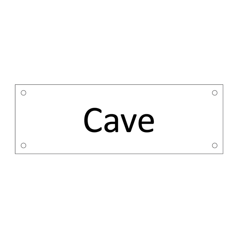 Cave & Cave & Cave