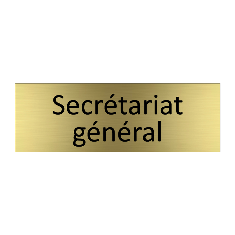 Secrétariat général