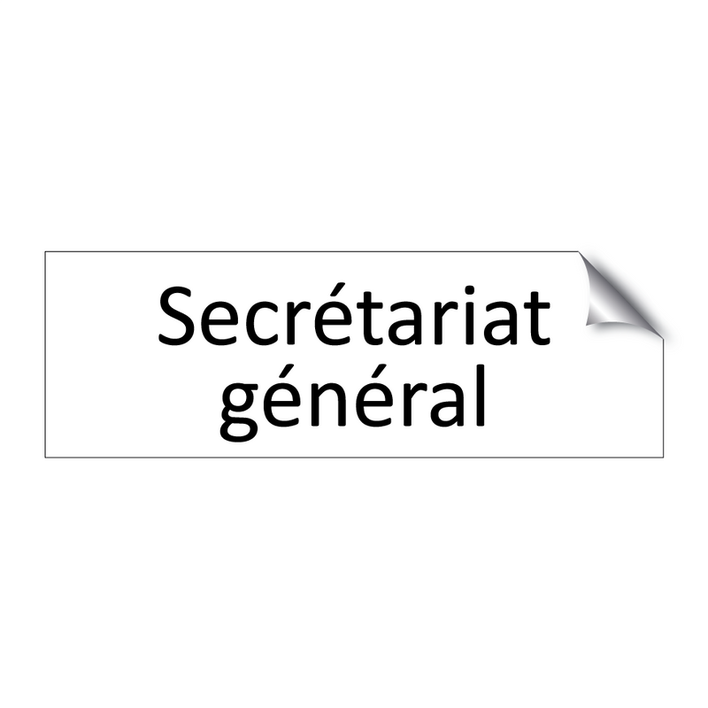 Secrétariat général