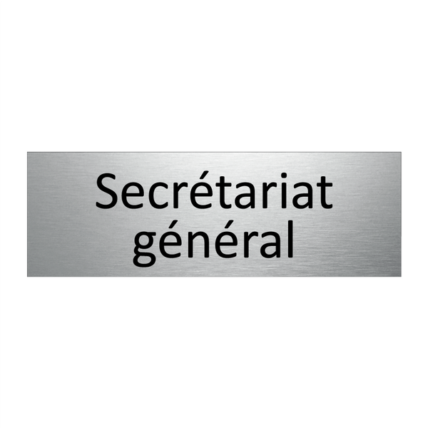 Secrétariat général