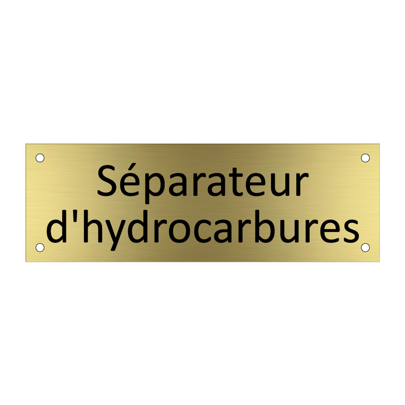 Séparateur d'hydrocarbures