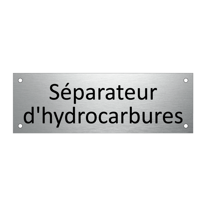 Séparateur d'hydrocarbures