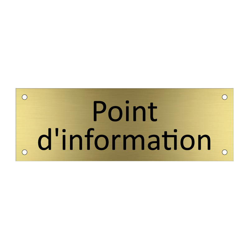 Point d'information