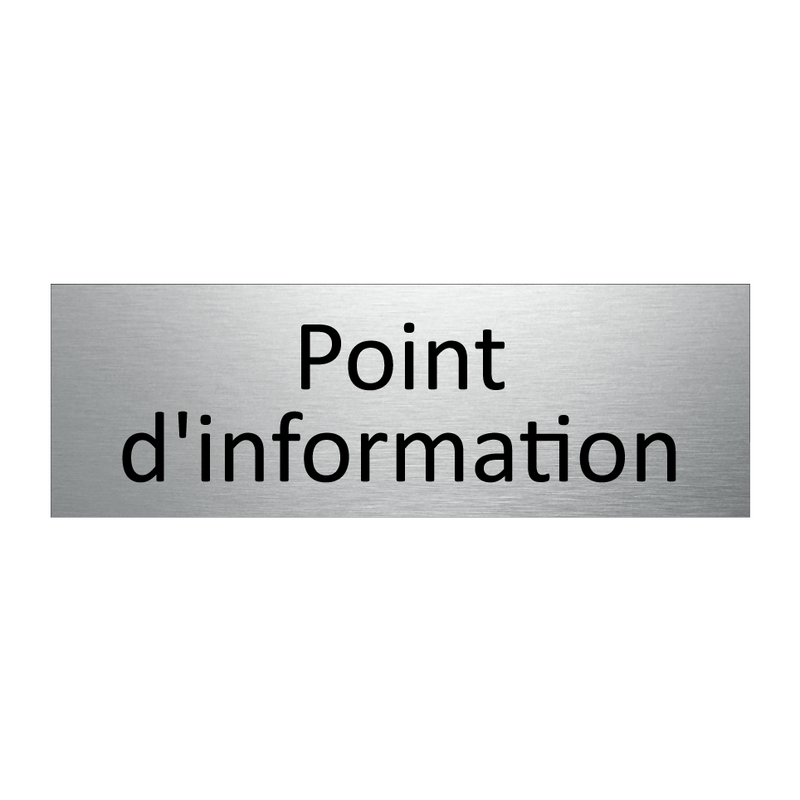 Point d'information