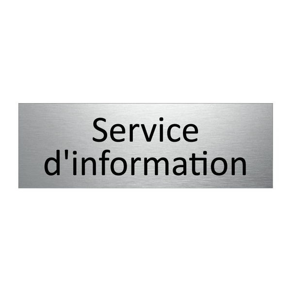 Service d'information