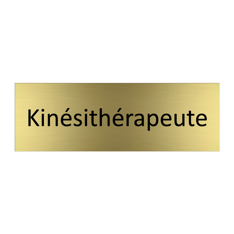 Kinésithérapeute & Kinésithérapeute & Kinésithérapeute & Kinésithérapeute