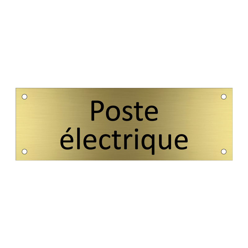 Poste électrique