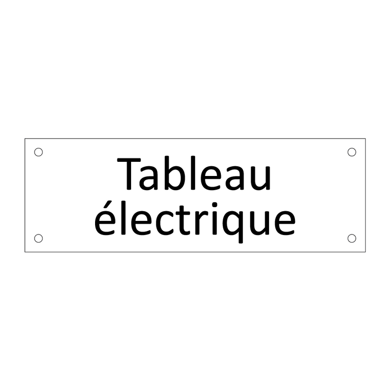 Tableau électrique