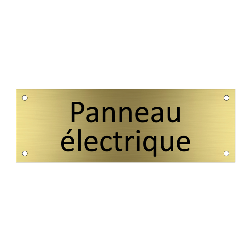 Panneau électrique