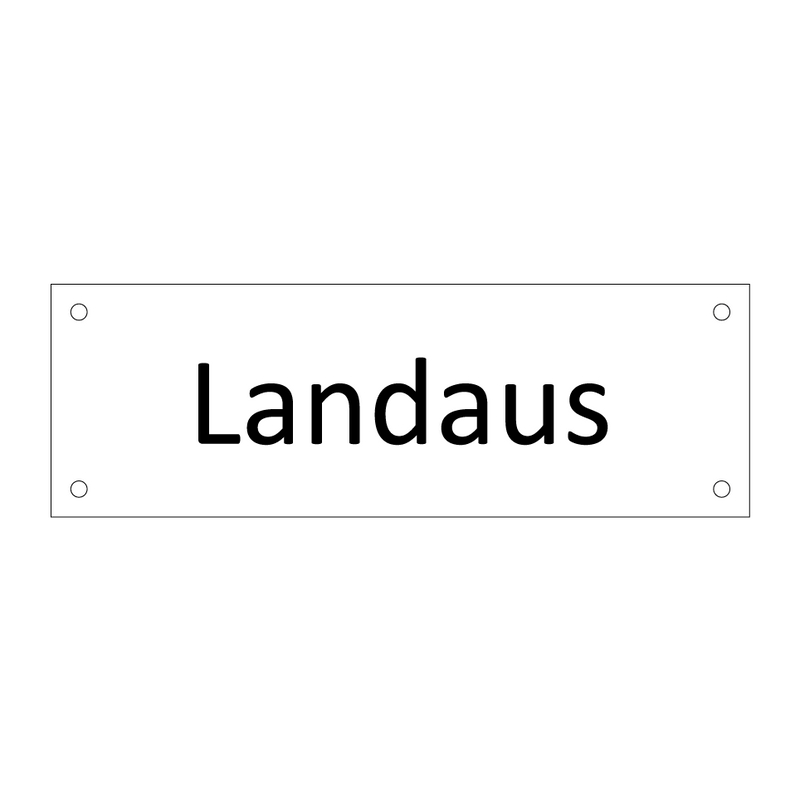 Landaus & Landaus & Landaus