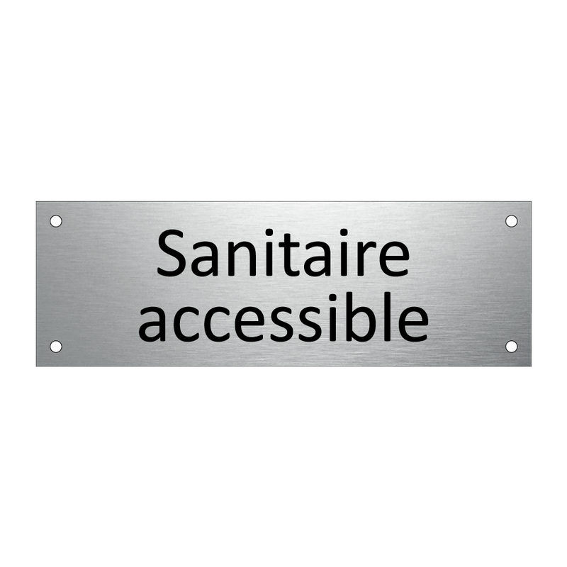 Sanitaire accessible