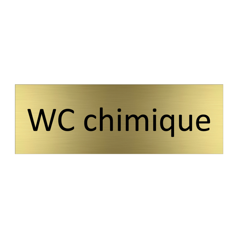 WC chimique