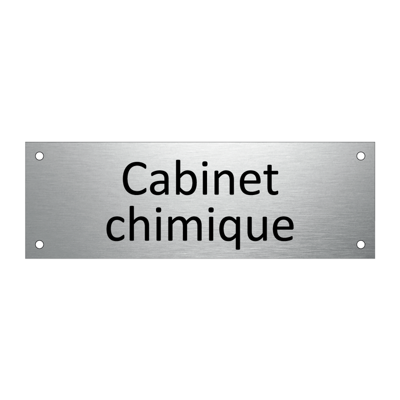 Cabinet chimique