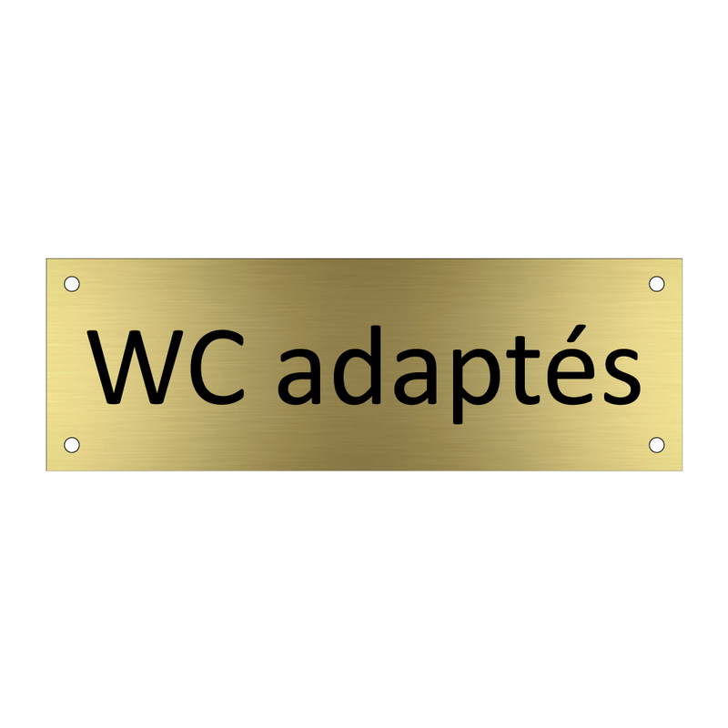 WC adaptés