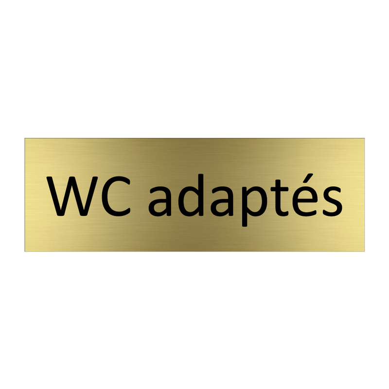 WC adaptés