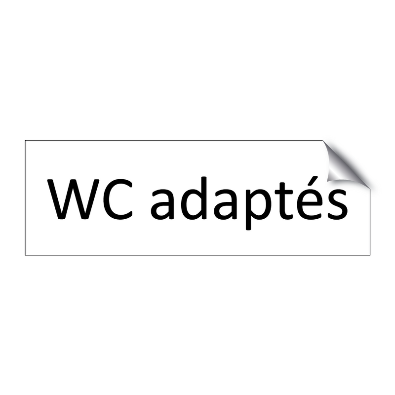 WC adaptés