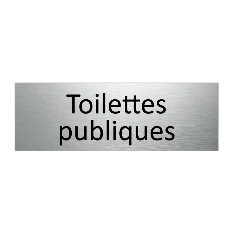 Toilettes publiques