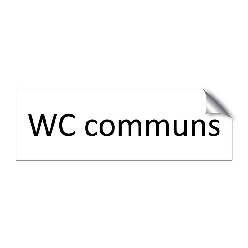 WC communs