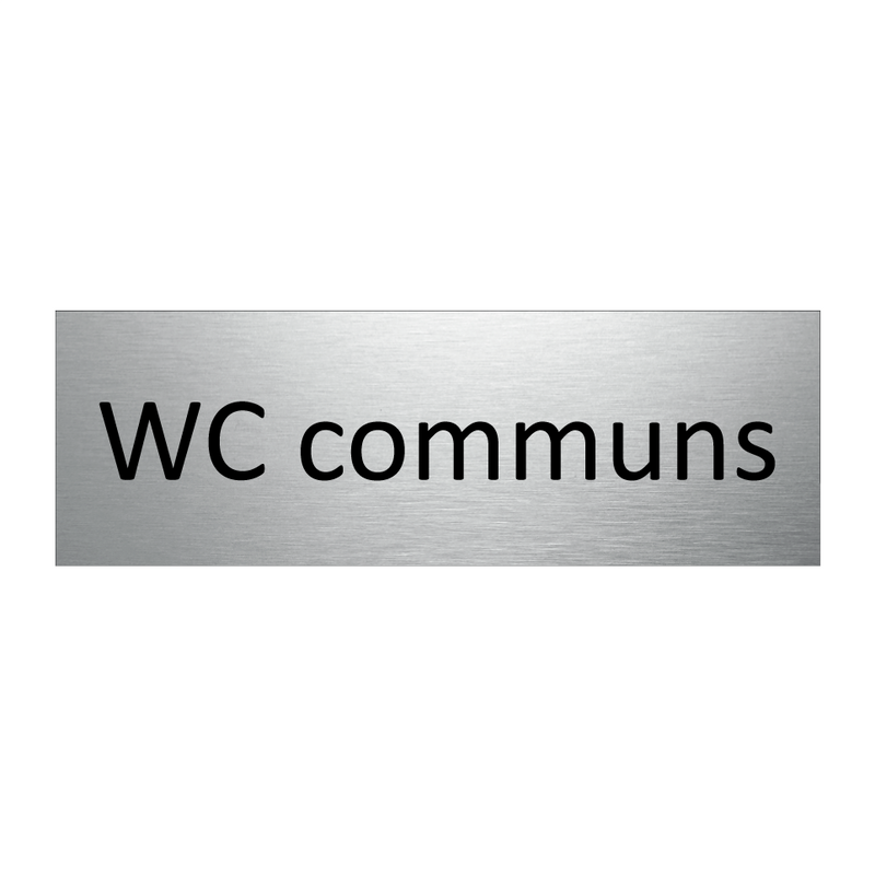 WC communs