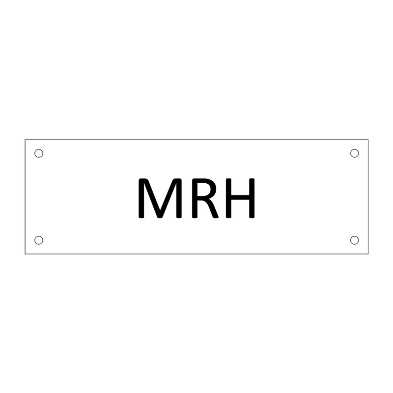 MRH & MRH & MRH