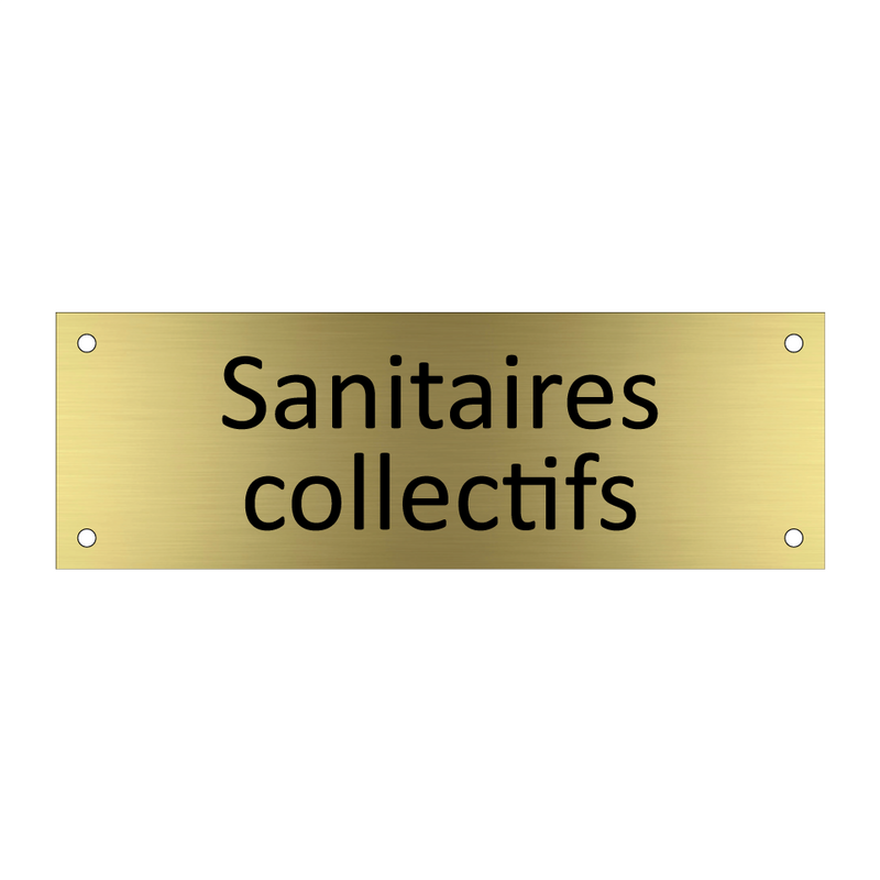 Sanitaires collectifs