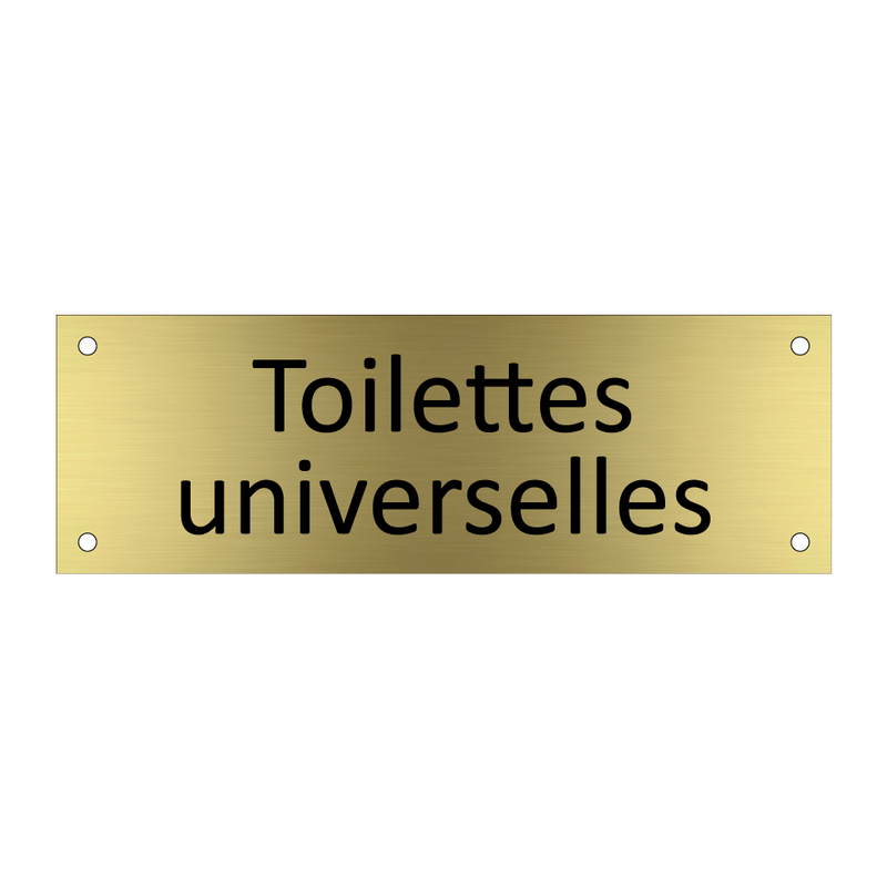 Toilettes universelles