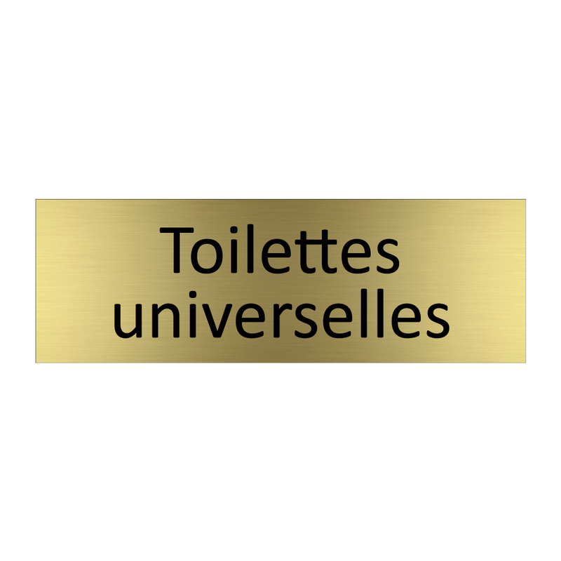 Toilettes universelles