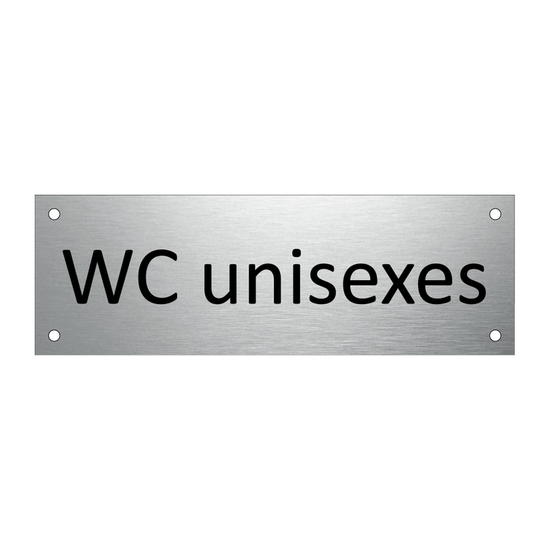 WC unisexes