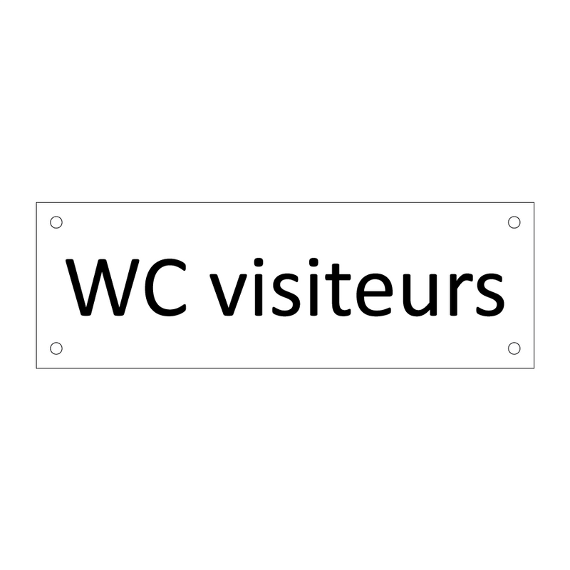 WC visiteurs