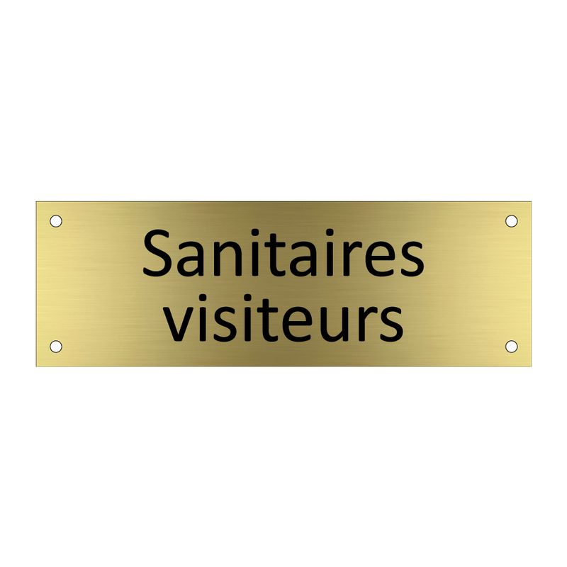 Sanitaires visiteurs