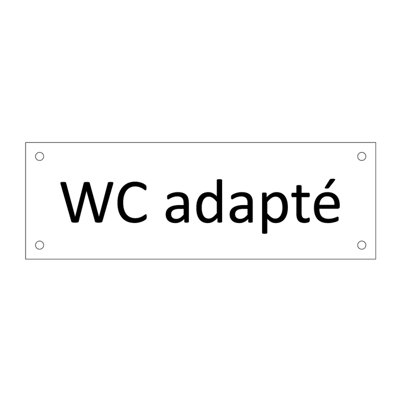 WC adapté