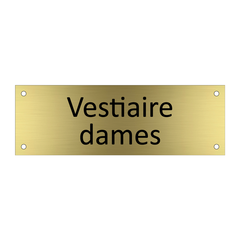 Vestiaire dames