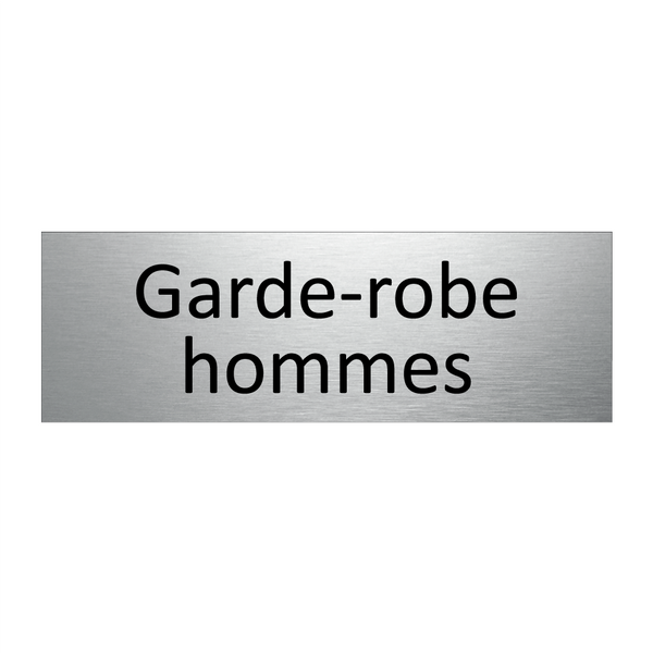 Garde-robe hommes