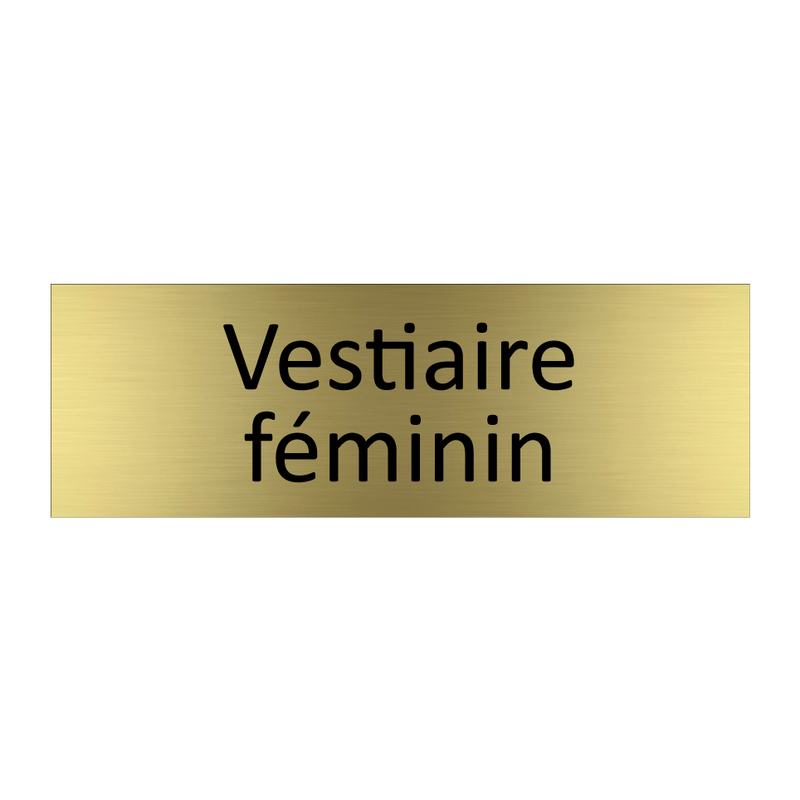 Vestiaire féminin