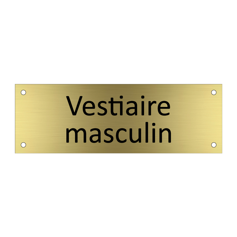 Vestiaire masculin