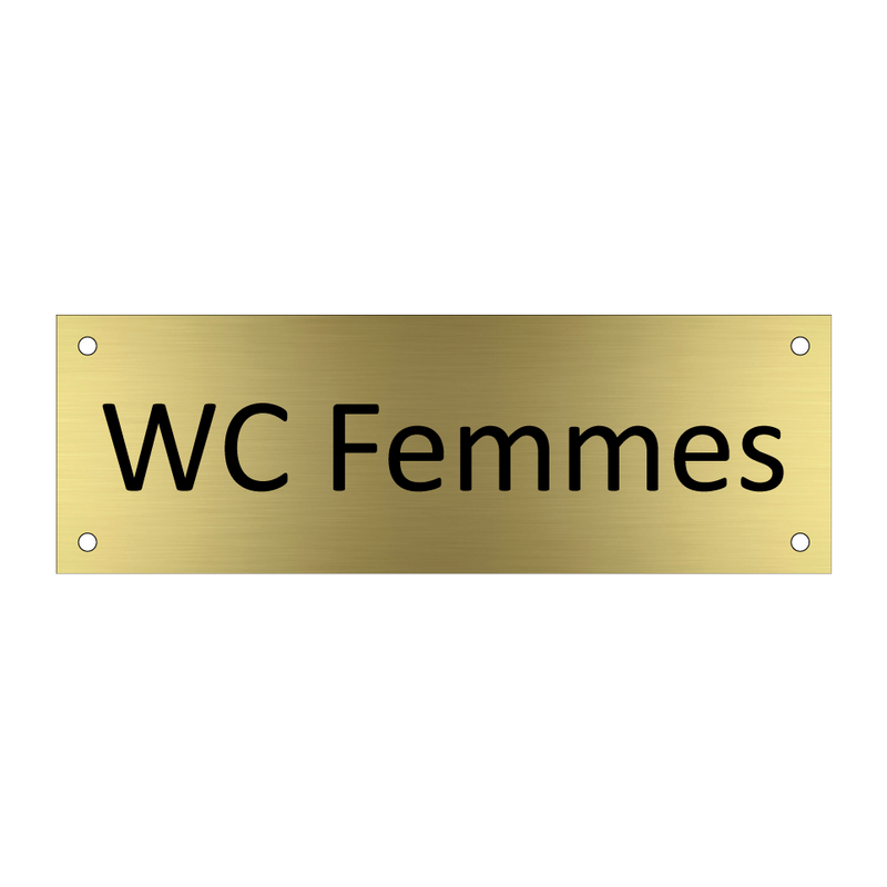 WC Femmes