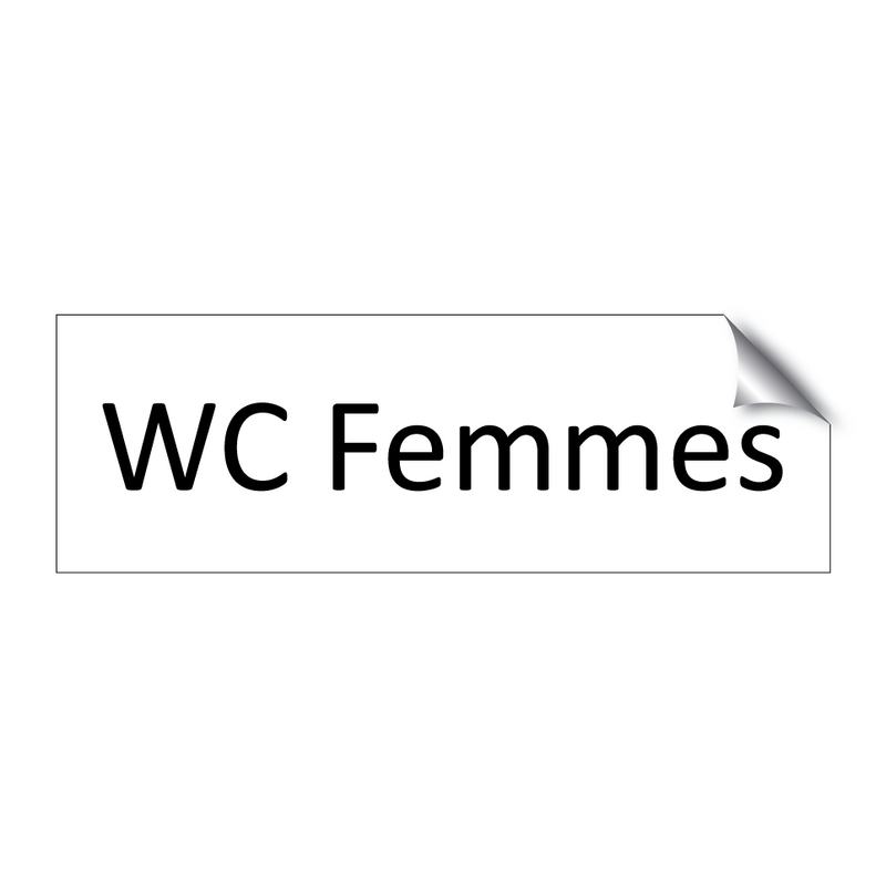 WC Femmes