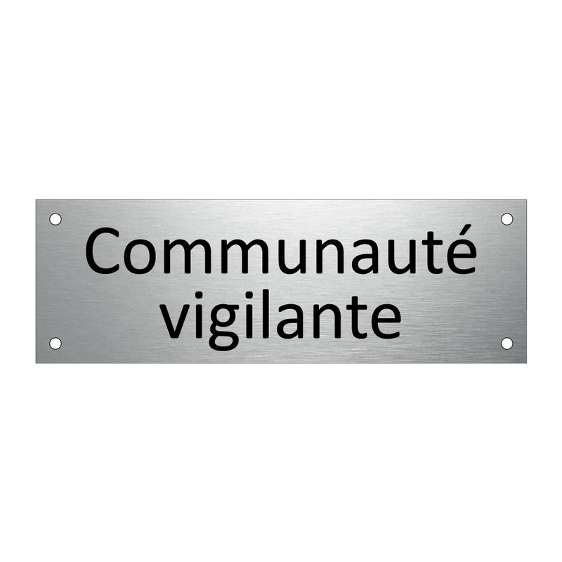 Communauté vigilante