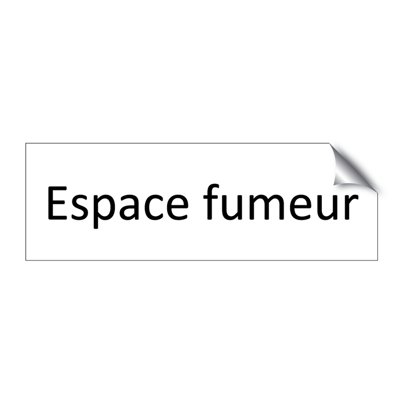 Espace fumeur