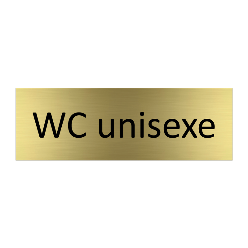 WC unisexe