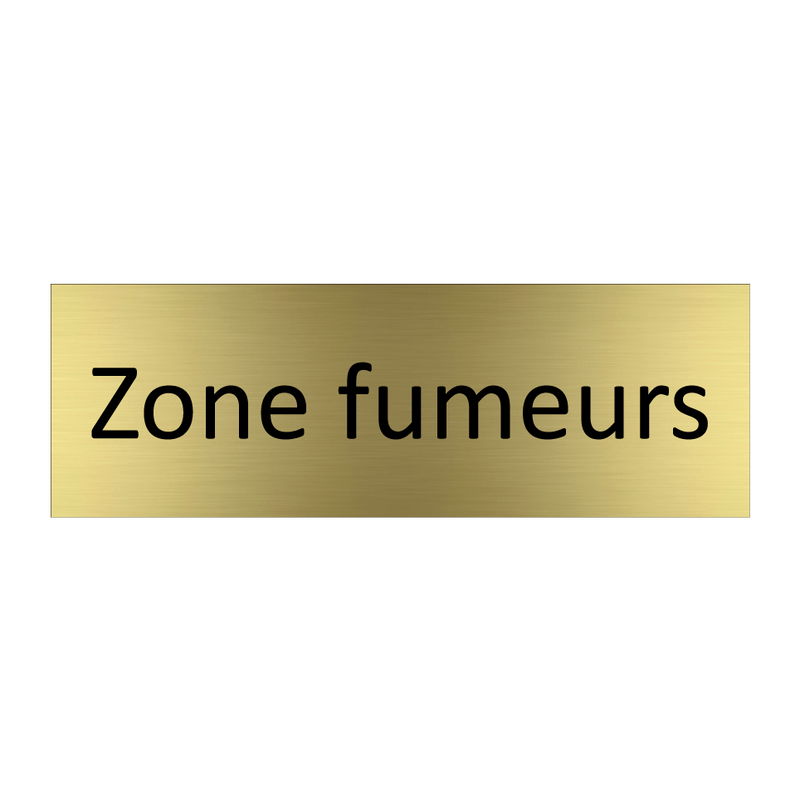 Zone fumeurs