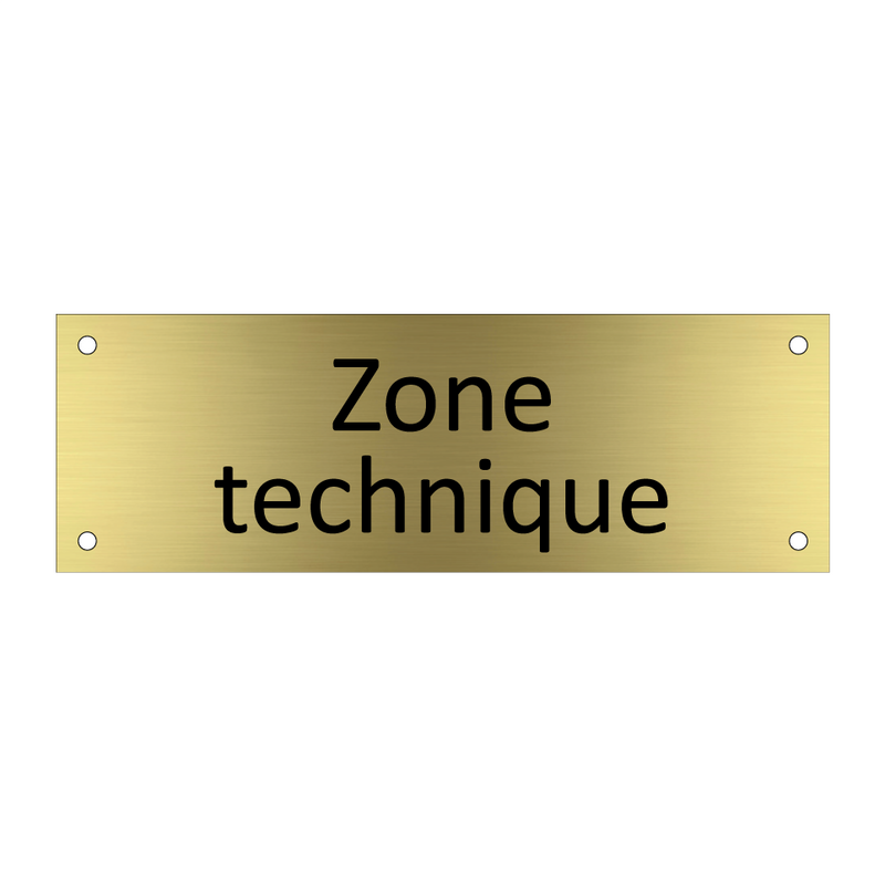 Zone technique