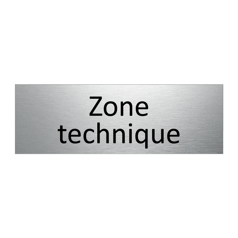 Zone technique