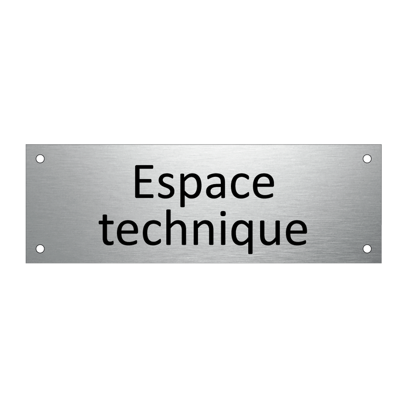 Espace technique